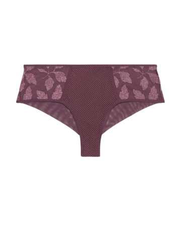 Simone Perele 14V630 Byzantine Dahlia Sheer Boyshort Myselflingerie.com